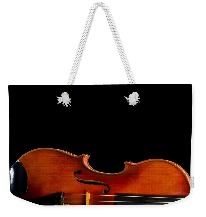Fiddle' Waist Weekender Tote Bag featuring the photograph Fiddle' Waist by Torbjorn Swenelius