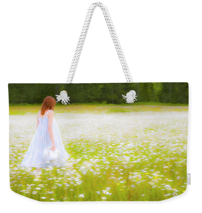 Children Weekender Tote Bag featuring the photograph Field Of Dreams by Theresa Tahara