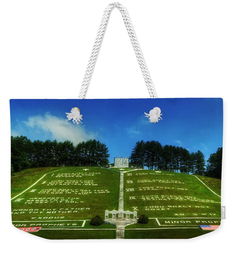 Fields Of The Wood Weekender Tote Bag featuring the photograph Fields of the Wood by Greg and Chrystal Mimbs