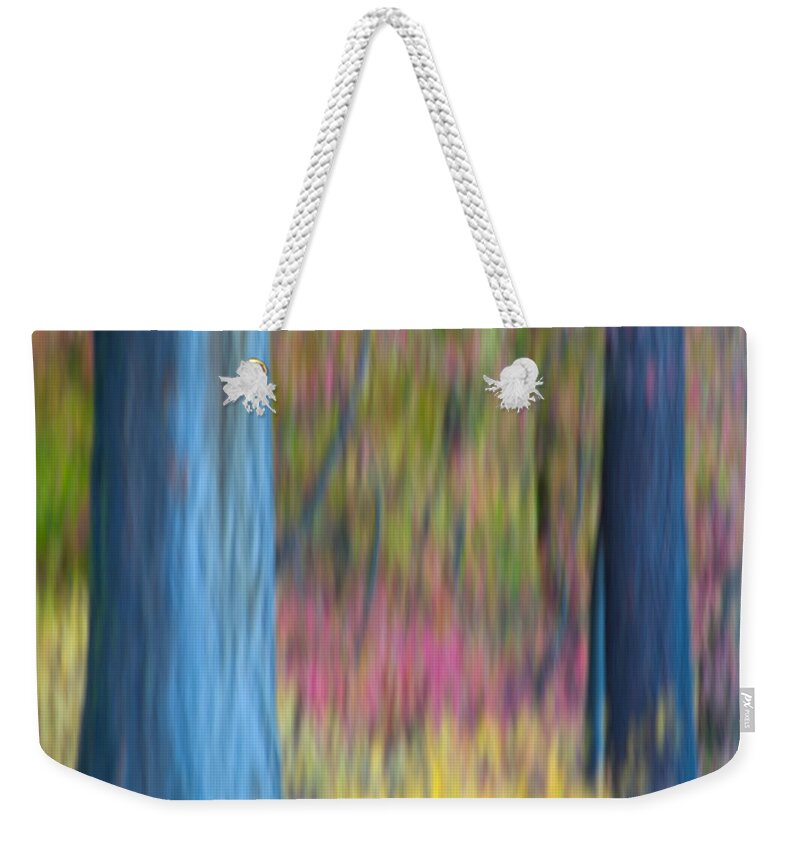 Fall Weekender Tote Bag featuring the photograph Fire by Jonathan Nguyen