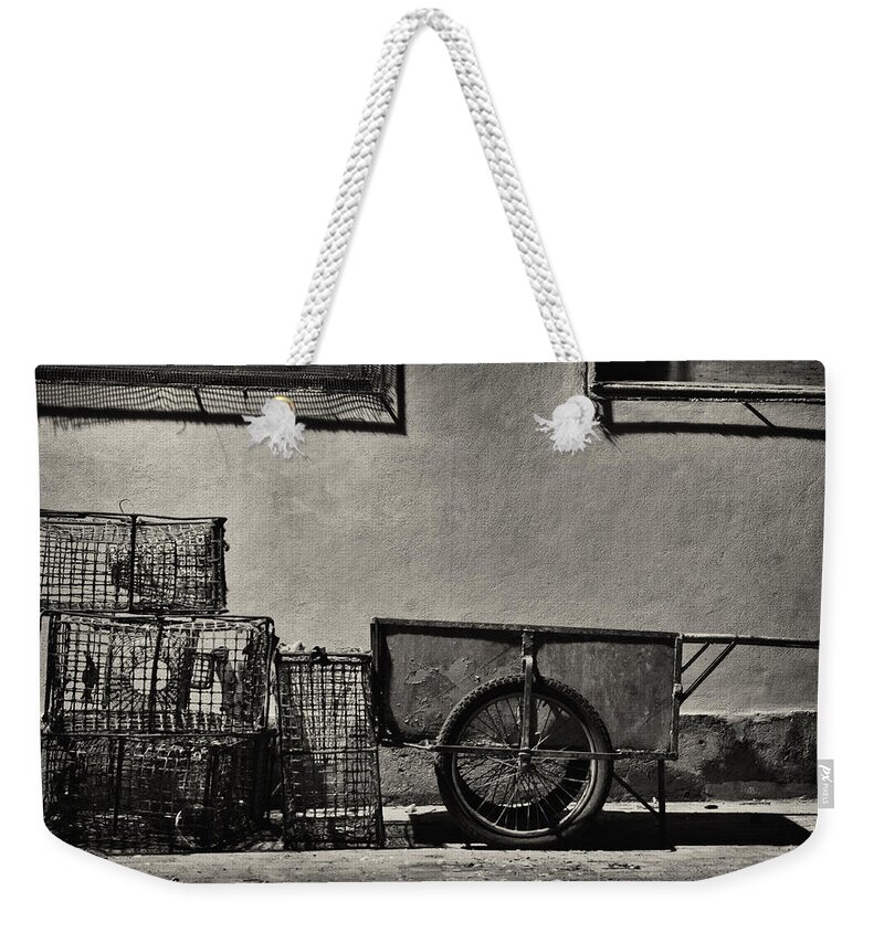 Fishing Weekender Tote Bag featuring the photograph Fishing Gear by Pablo Lopez