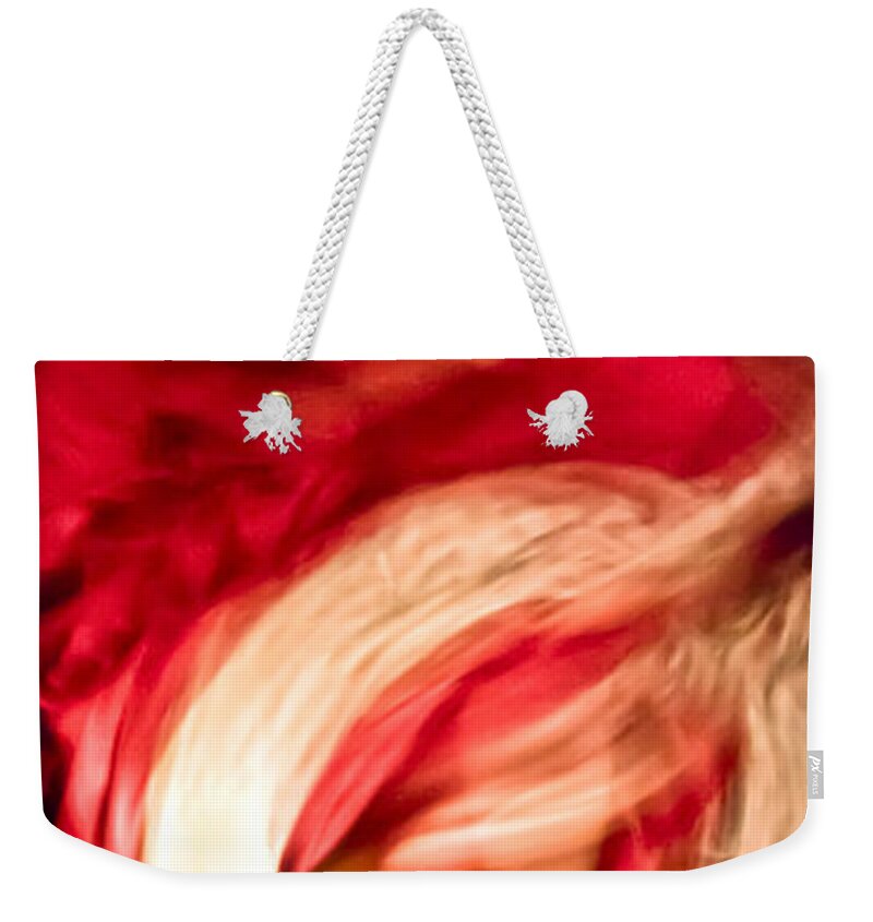 Abanicos Weekender Tote Bag featuring the photograph Flamenco Series 1 by Catherine Sobredo