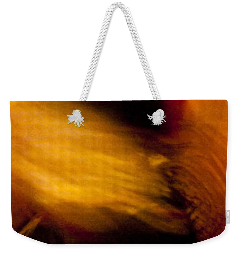 Acrilyc Prints Weekender Tote Bag featuring the photograph Flamenco Series 16 by Catherine Sobredo