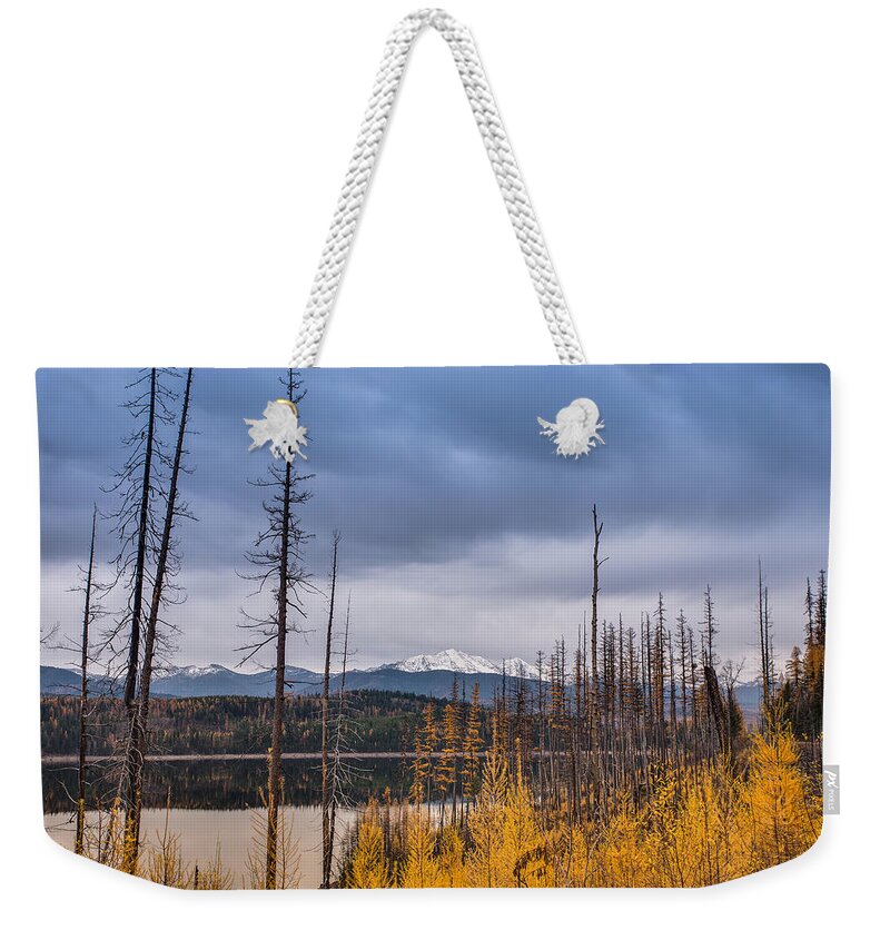 Flathead National Forest Weekender Tote Bag featuring the photograph Flathead National Forest by Adam Mateo Fierro