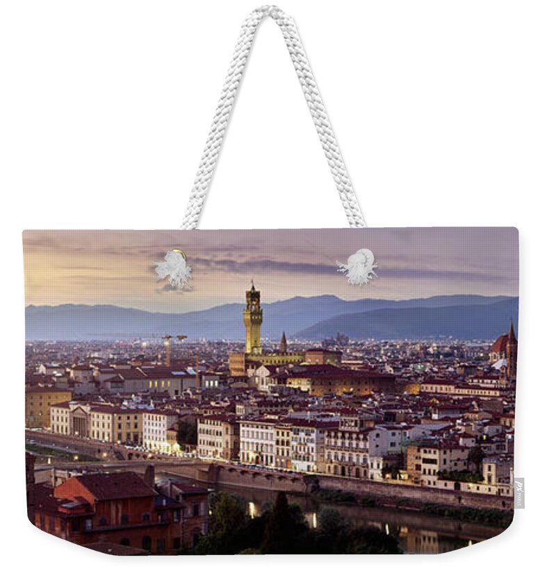 Florence Weekender Tote Bag featuring the photograph Florence by Rod McLean