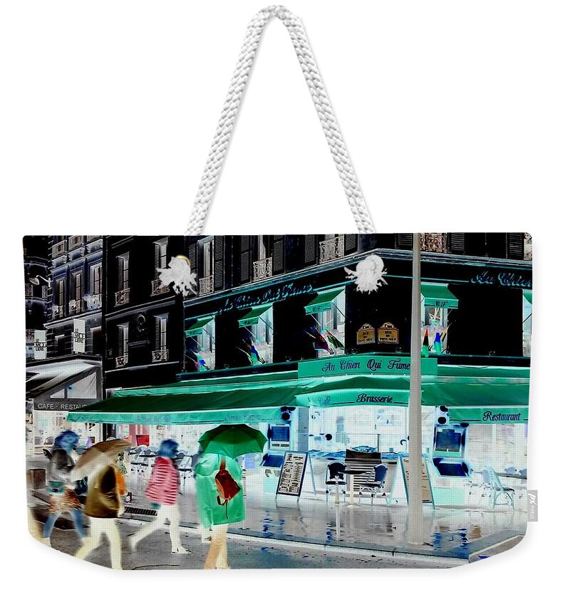 Paris Weekender Tote Bag featuring the photograph Fluidity In Motion by Rick Rosenshein