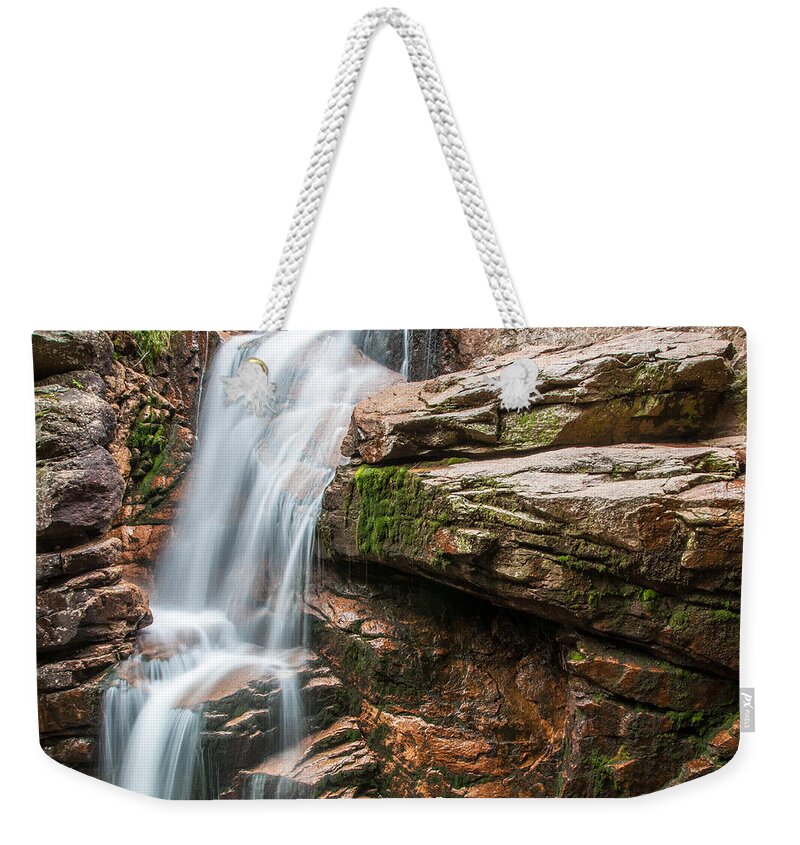 New Hampshire Weekender Tote Bag featuring the photograph Flume by Kristopher Schoenleber