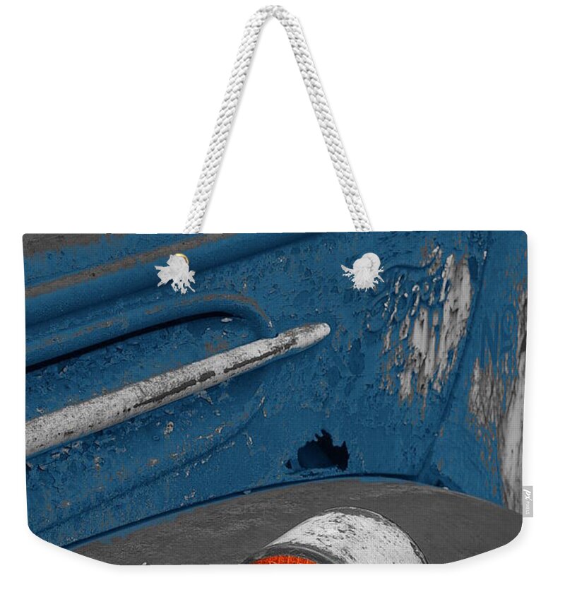 Vintage Weekender Tote Bag featuring the photograph Ford No.2 by Randy Pollard
