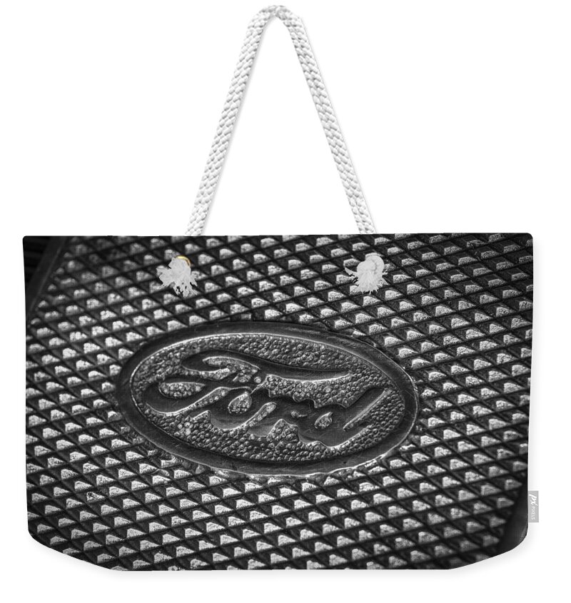 Ford Emblem Weekender Tote Bag featuring the photograph Ford Tough by Caitlyn Grasso