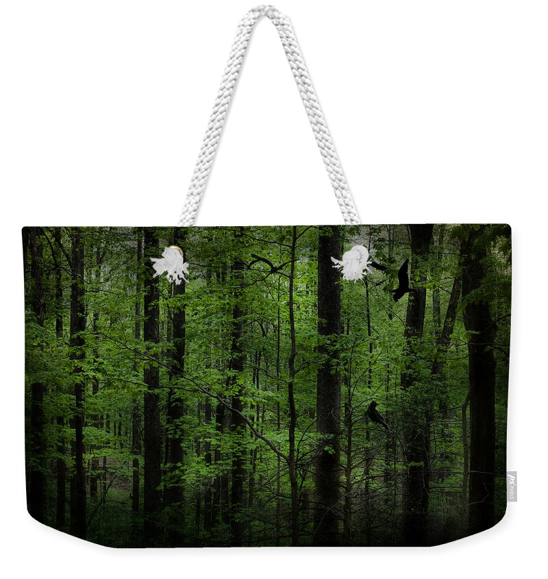 Evie Weekender Tote Bag featuring the photograph Forest in Cades Cove by Evie Carrier