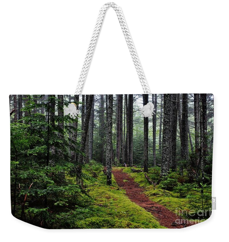 Woods Weekender Tote Bag featuring the photograph Forest by Karin Pinkham