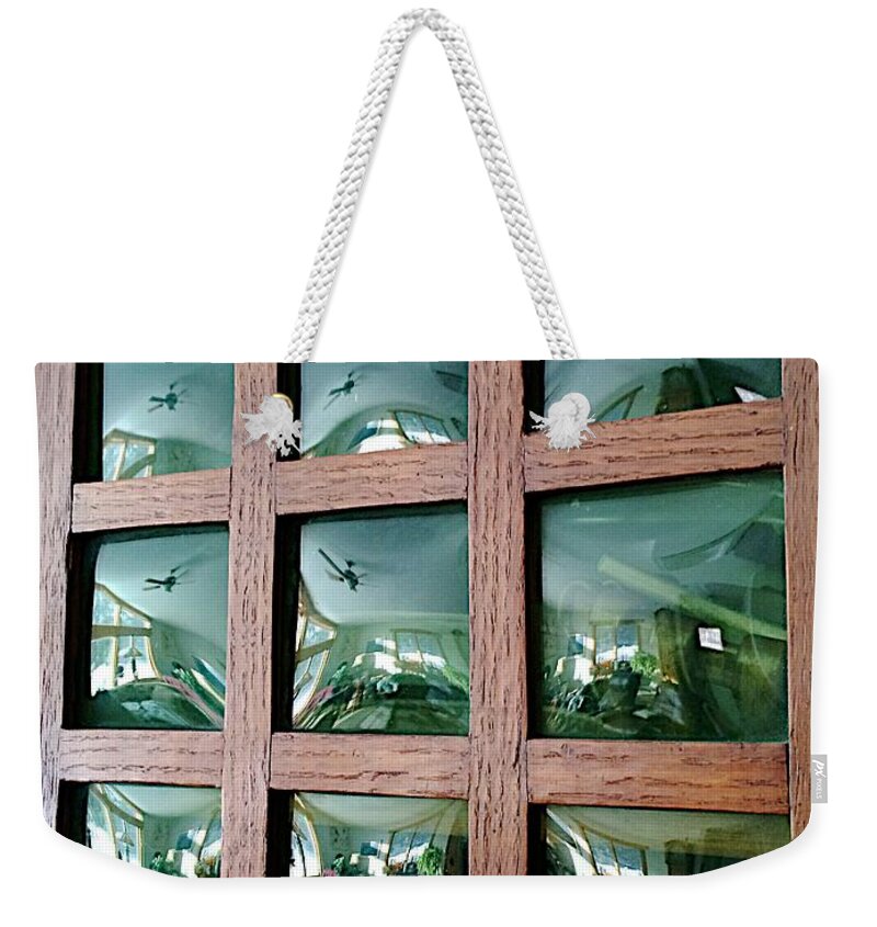 Cabinet Weekender Tote Bag featuring the photograph Four Fans by Joseph Yarbrough