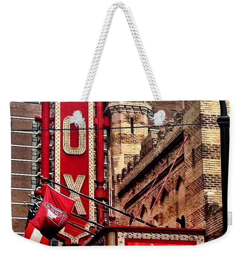 Fox Theater Weekender Tote Bag featuring the photograph Fox Theater - Atlanta by Robert L Jackson