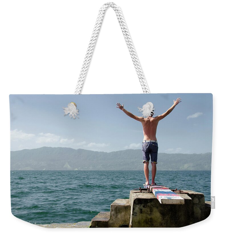 Steps Weekender Tote Bag featuring the photograph Freedom by Photographer Nick Measures
