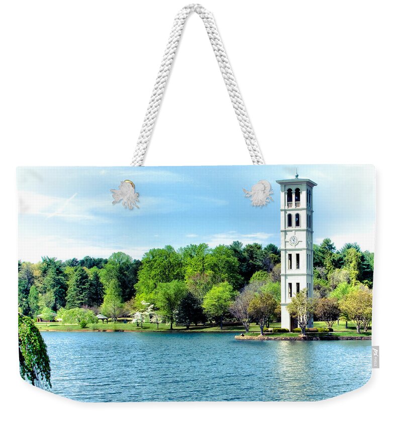 Water Weekender Tote Bag featuring the photograph Furman Lake by Lynne Jenkins