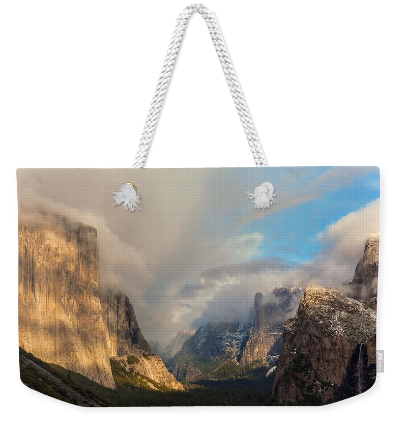 Landscape Weekender Tote Bag featuring the photograph Fury by Jonathan Nguyen