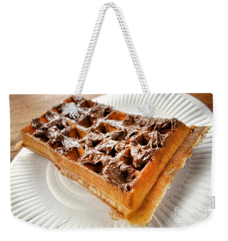 Gauffre au Nutella Weekender Tote Bag by Olivier Le Queinec - Pixels