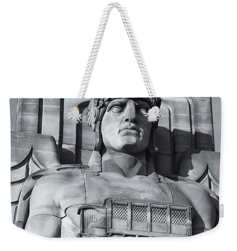 Clarence Holmes Weekender Tote Bag featuring the photograph Guardian of Traffic II by Clarence Holmes