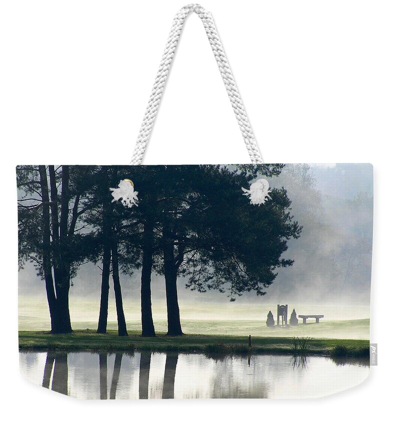 Golf Course Weekender Tote Bag featuring the photograph Genegantslet Golf Club by Christina Rollo