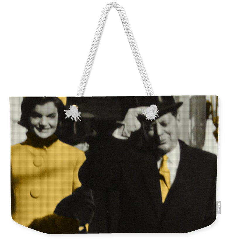 John Weekender Tote Bag featuring the photograph Georgetown Kennedy by Jost Houk