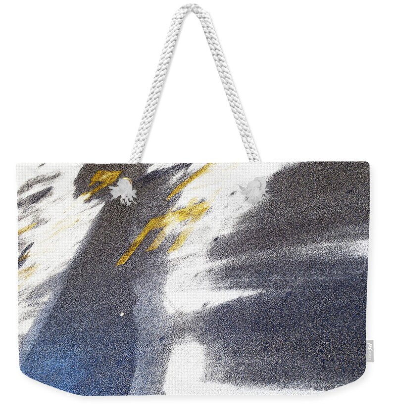 Abstract Weekender Tote Bag featuring the photograph Getting Away by Lyric Lucas