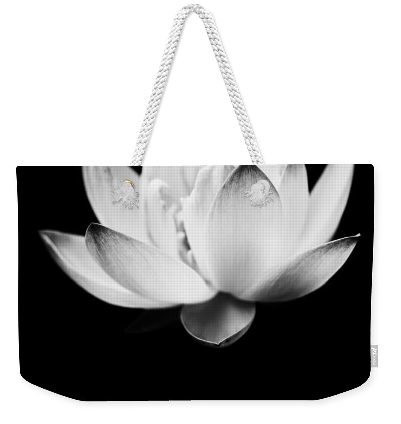 Lotus Weekender Tote Bag featuring the photograph Ghost Lotus by Priya Ghose