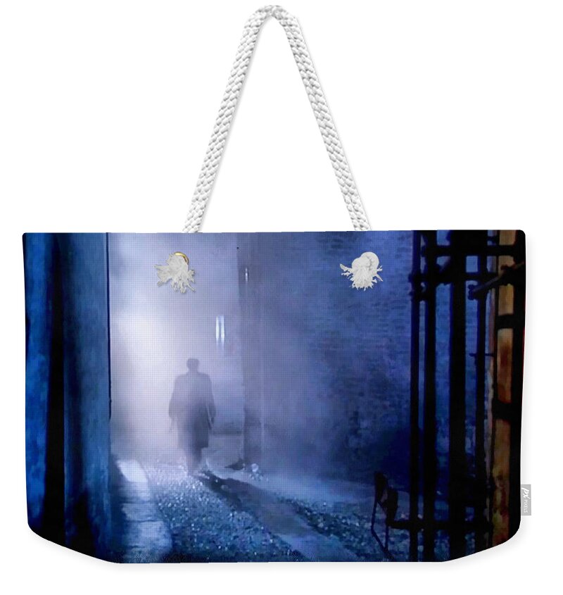 Town Weekender Tote Bag featuring the photograph Ghost of Love by Jenny Rainbow