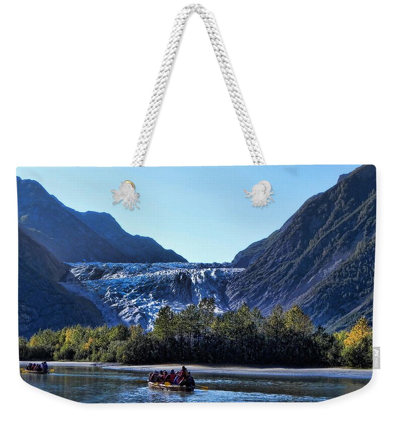 Glacier Point Weekender Tote Bag featuring the photograph Glacier Point by Kathy Churchman