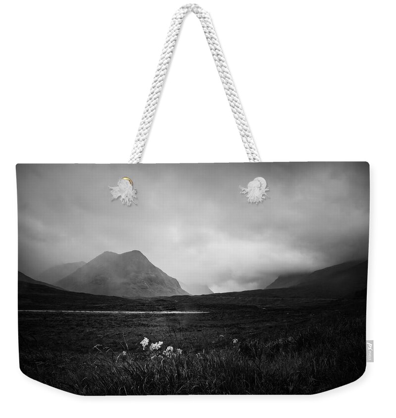 Glen Coe Weekender Tote Bag featuring the photograph Glencoe by Dorit Fuhg