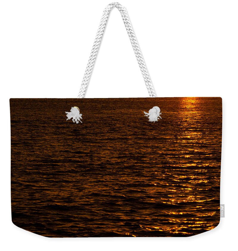 Sunset Weekender Tote Bag featuring the photograph Glimmer by Chad Dutson