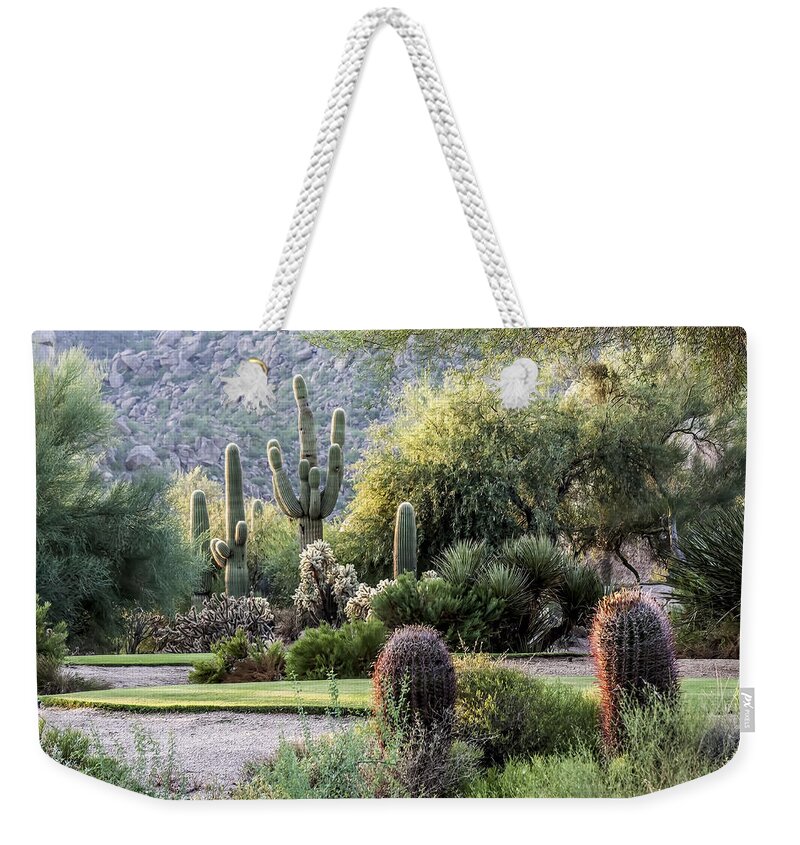 Fred Larson Weekender Tote Bag featuring the photograph Golf Paradise by Fred Larson