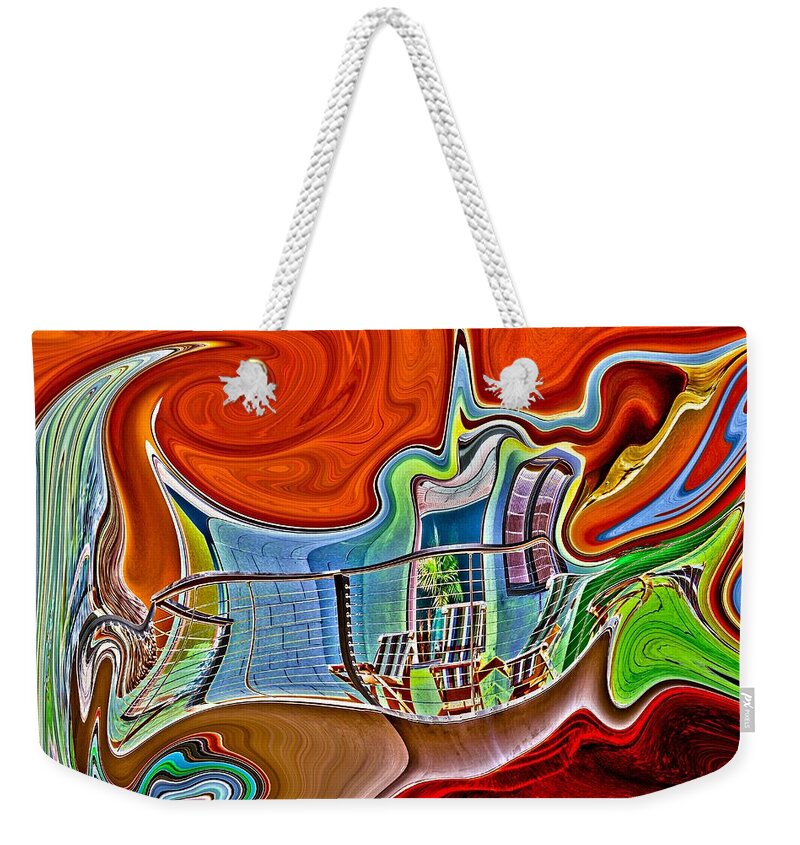 3d Weekender Tote Bag featuring the photograph Gossip Session by Nick David