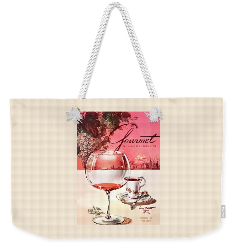 Gourmet Cover Illustration Of A Baccarat Balloon Weekender Tote Bag