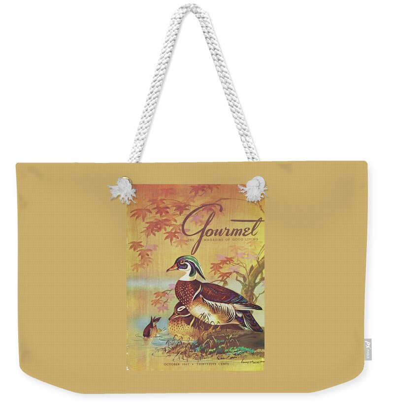 Gourmet Cover Of Wood Ducks Weekender Tote Bag