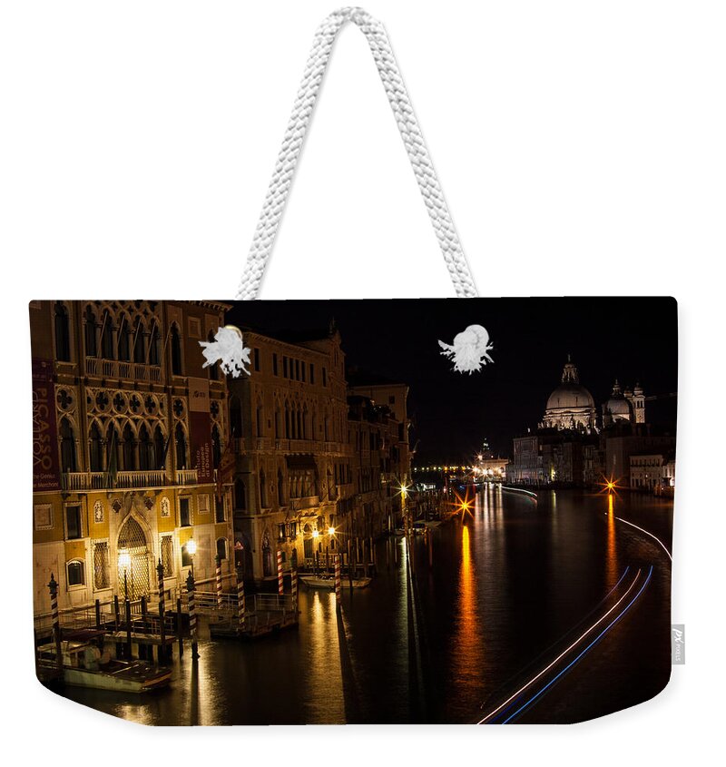 Venice Weekender Tote Bag featuring the photograph Grand Finale by Alex Lapidus