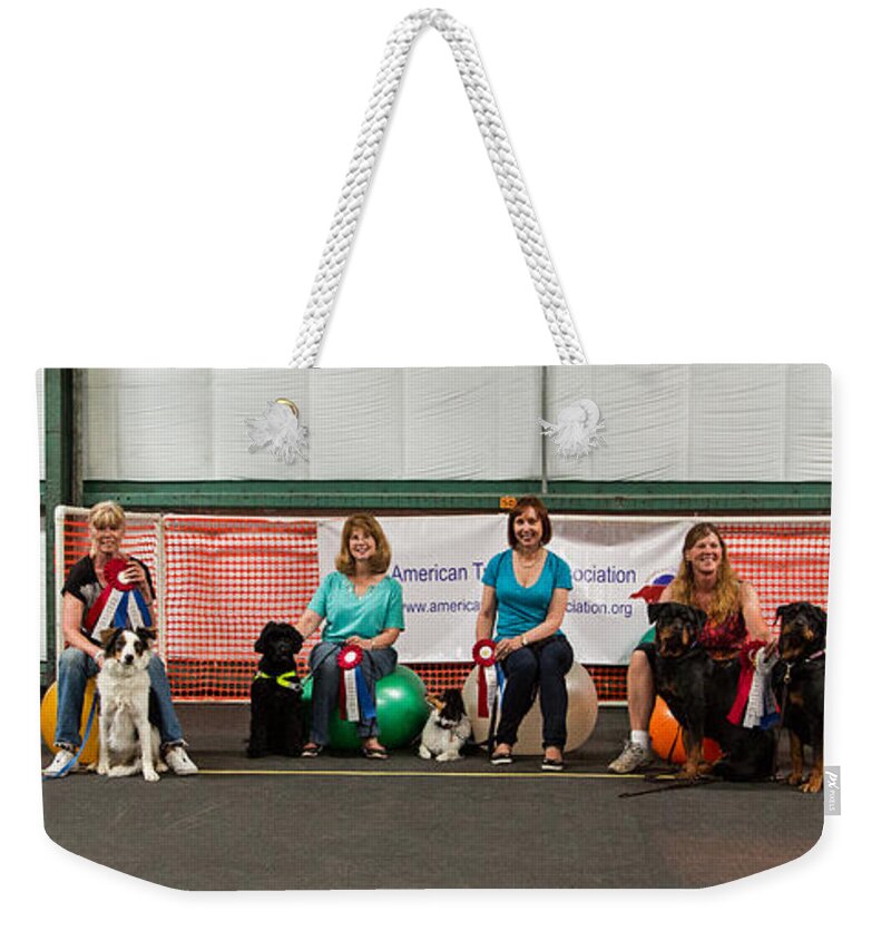  Weekender Tote Bag featuring the photograph Group Picture by Fred Stearns