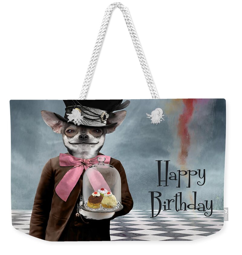 Animal Weekender Tote Bag featuring the photograph Happy Birthday by Juli Scalzi