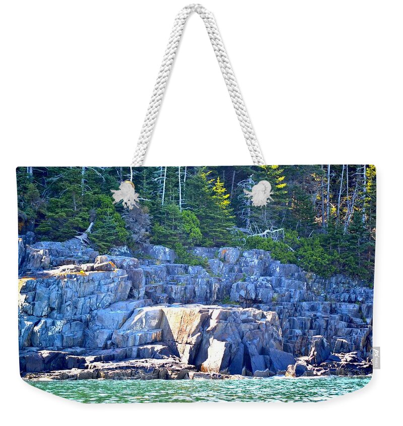 Island Weekender Tote Bag featuring the photograph Harbor Island by Tara Potts