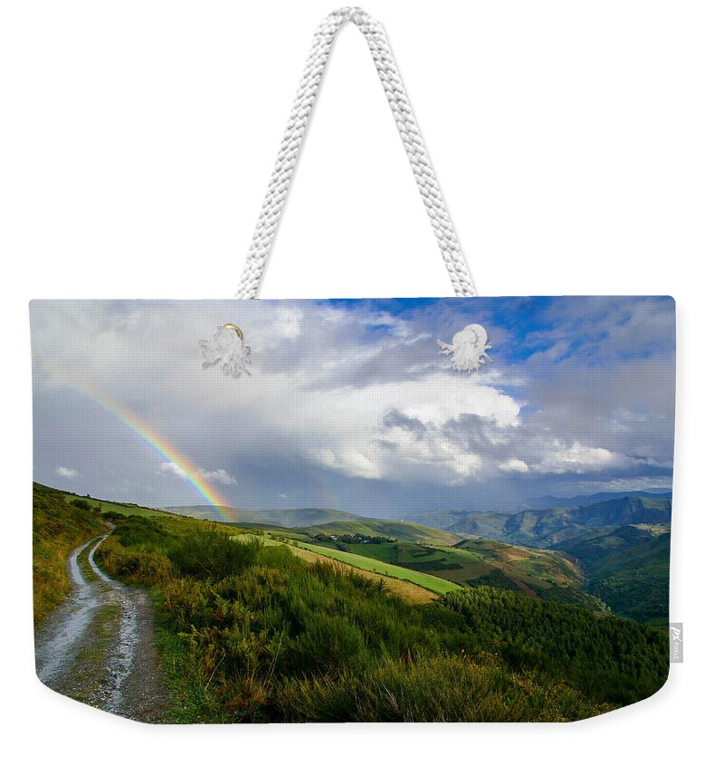 The Way Weekender Tote Bag featuring the photograph The Way by Adam Mateo Fierro