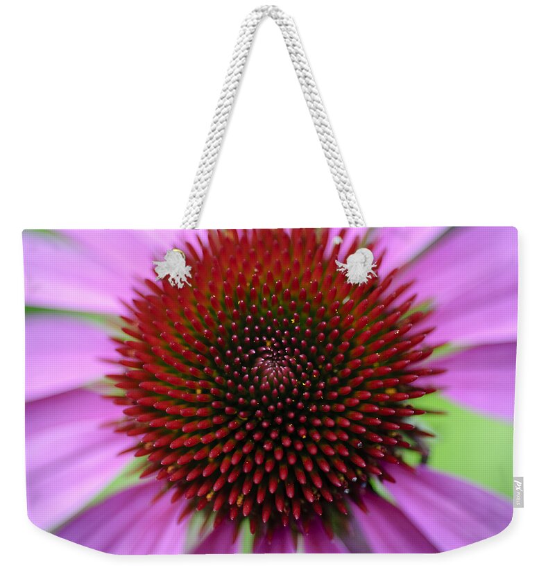 Brauneria Weekender Tote Bag featuring the photograph Healing Flower by Christi Kraft
