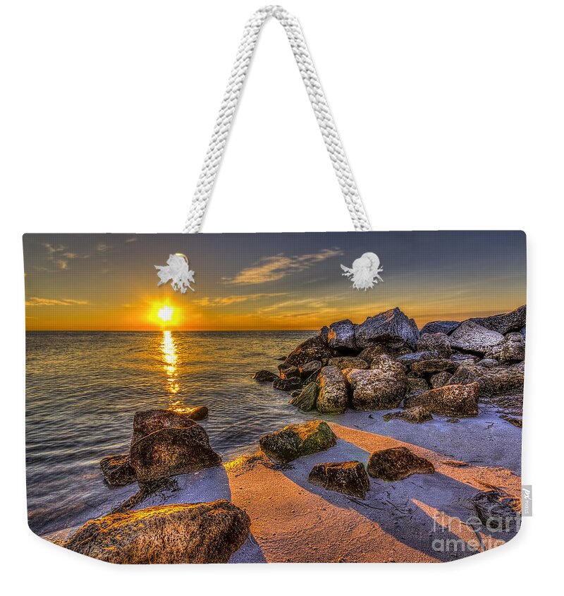 Gulf Of Mexico Weekender Tote Bag featuring the photograph Healing Power by Marvin Spates