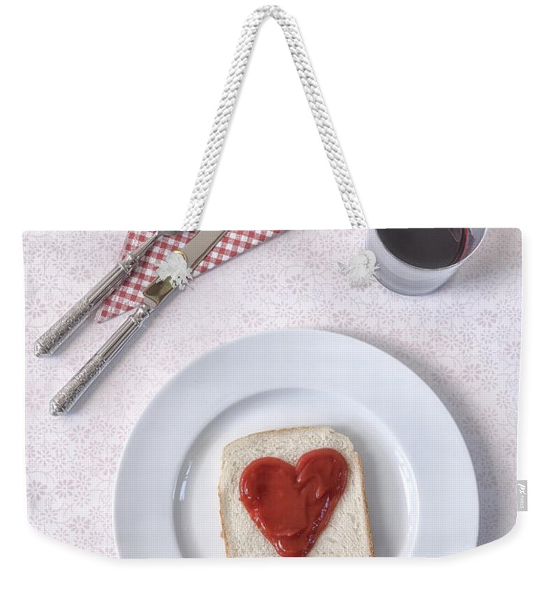 Toast Weekender Tote Bag featuring the photograph Hearty Toast by Joana Kruse