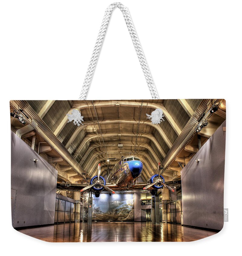 Heroes Of The Sky Weekender Tote Bag featuring the photograph Heroes Of The Sky Henry Ford Museum Dearborn MI by A And N Art