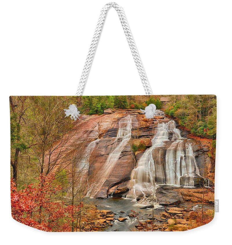 High Falls Weekender Tote Bag featuring the photograph High Falls by Greg Norrell