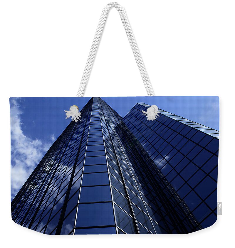 Tower Weekender Tote Bag featuring the photograph High Rise by Chauncy Holmes