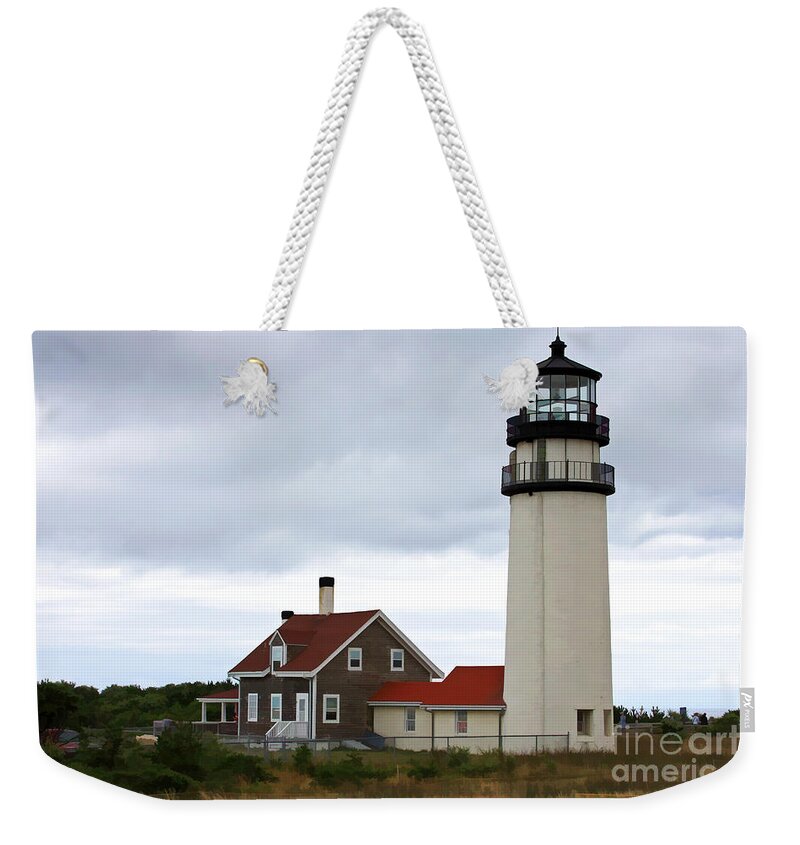 Highland Weekender Tote Bag featuring the photograph Highland Light by Jayne Carney