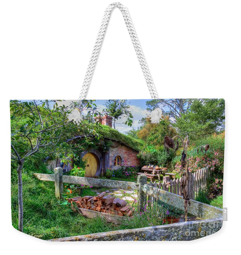 Alexander's Farm Weekender Tote Bag featuring the photograph Hobbit Hole 7 by Sue Karski