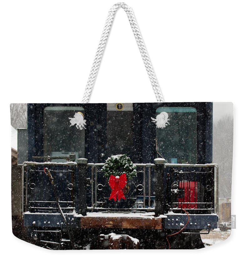Christmas Weekender Tote Bag featuring the photograph Home for the Holidays by Karen Lee Ensley