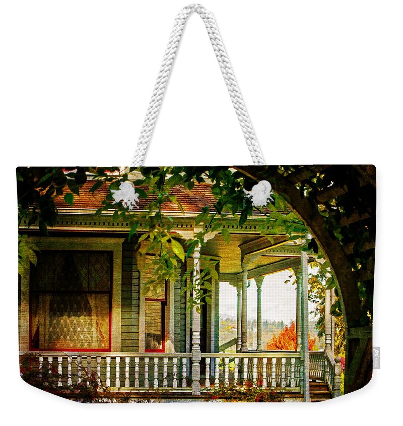 Home Sweet Home Weekender Tote Bag featuring the photograph Home Sweet Home by Jordan Blackstone