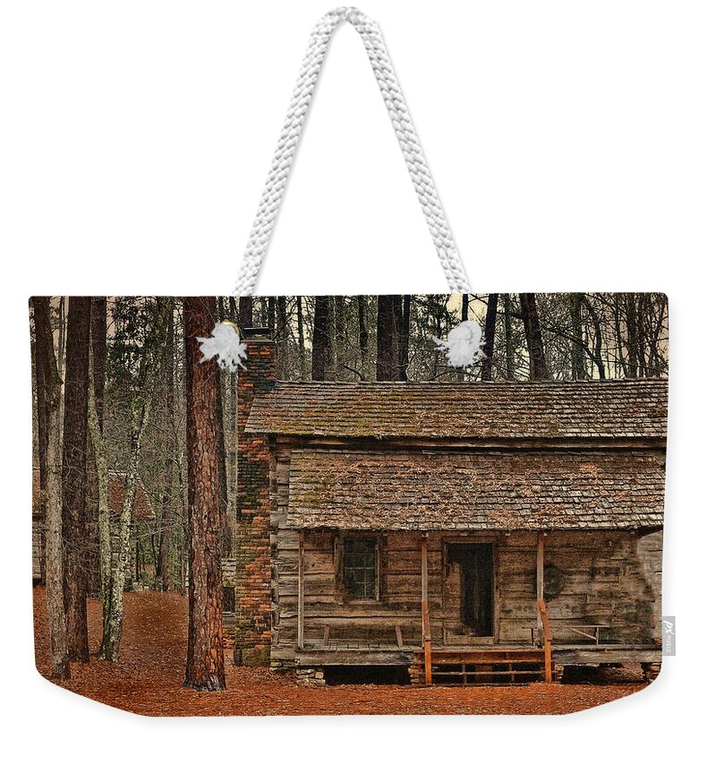 House Weekender Tote Bag featuring the photograph Homestead by Dave Bosse